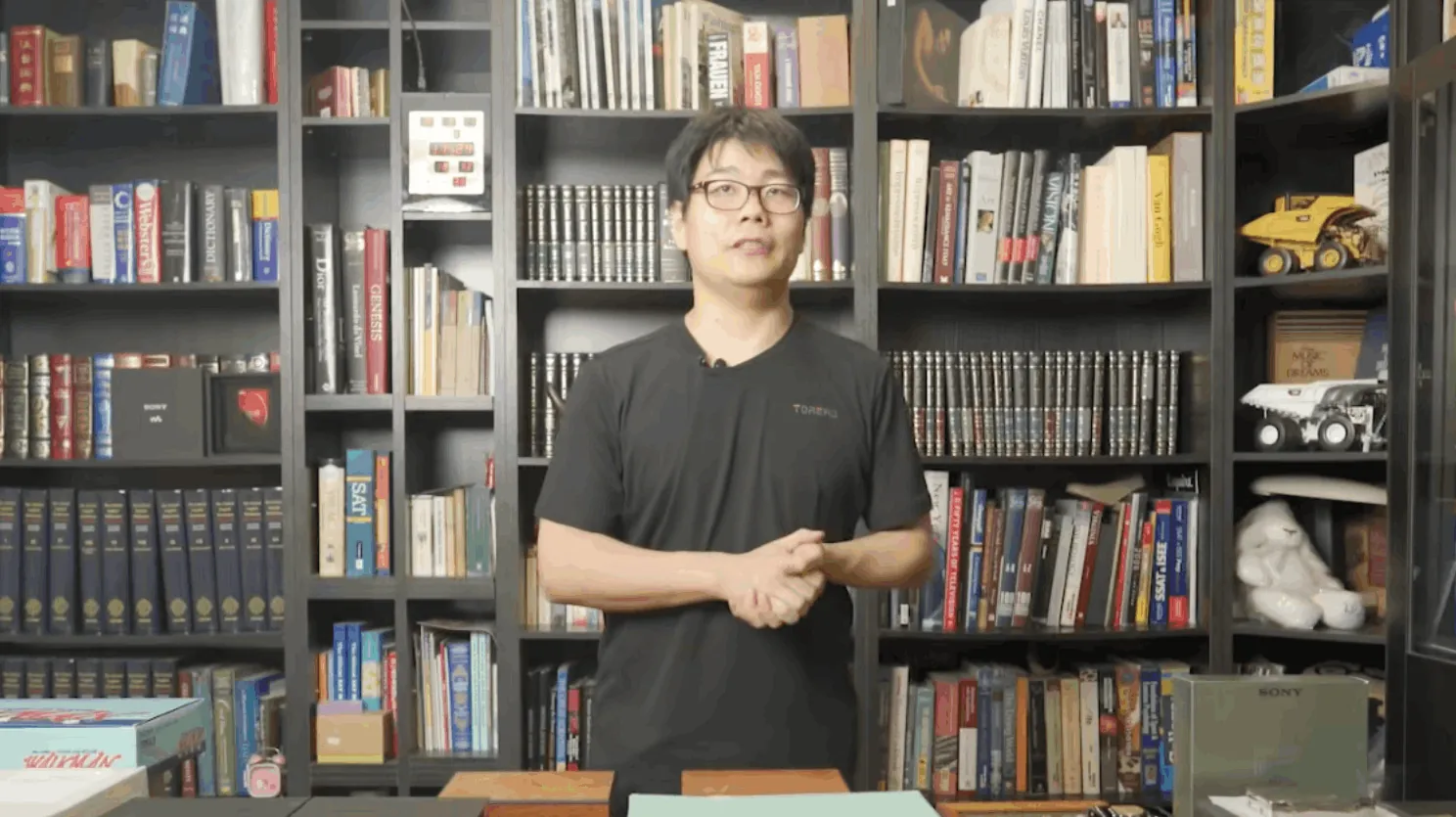 Inside the archive room
